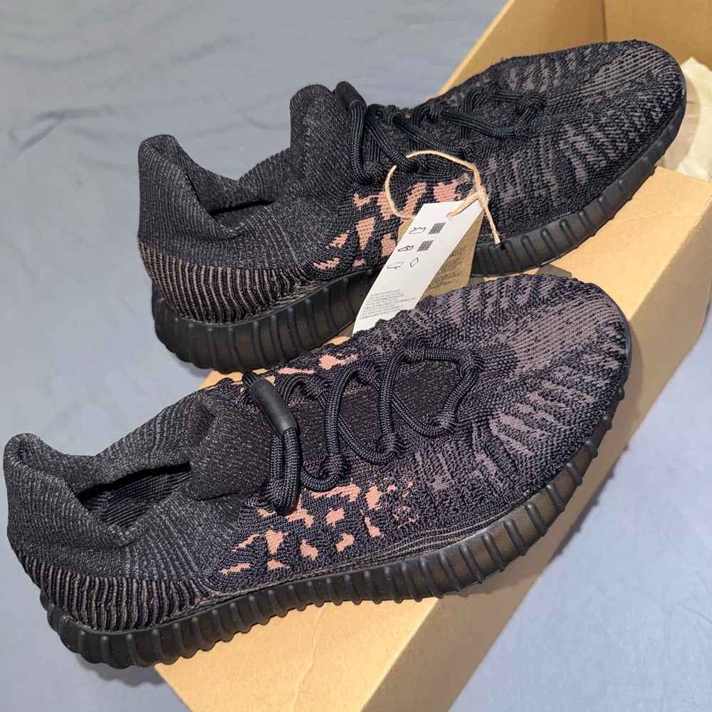 Yeezy Black/Slate Carbon Sneakers